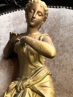 Beeld, Vestaalse maagd - 40 cm - Spelter