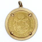 Pendentif en forme de croix - 21,6 carats Or jaune, Bijoux, Sacs & Beauté