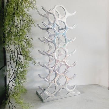 Michael Noll - Porte-bouteilles - 20 bouteilles - Aluminium