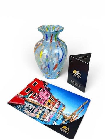 MurArt - Vaas - Glas - Murrine, Antiek en Kunst