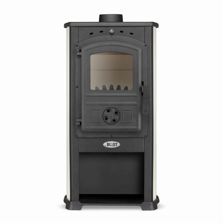 Houtkachel 7.2kW | Schoon Glas | 60kg | Nu!, Bricolage & Construction, Chauffage & Radiateurs, Enlèvement ou Envoi