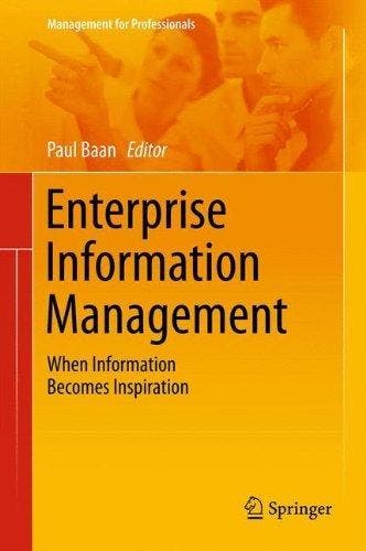 Enterprise Information Management 9781461452355 Paul Baan, Verzenden, Paul Baan