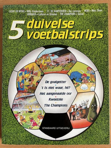 5 duivelse voetbalstrips 9789002212536 Willy Vandersteen, Boeken, Verzenden, Gelezen, Willy Vandersteen