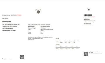 Ring - 18 karaat Witgoud - 4.04ct. tw. Diamant (Natuurlijk, Nieuw