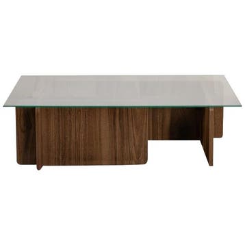 Evila Salontafel - Houtkleurig - Nieuw/Ongebruikt -, 100 tot 150 cm, Verzenden, Nieuw, Scandinavisch
