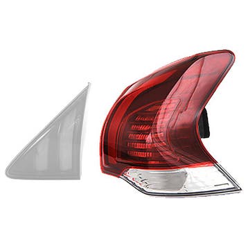 Peugeot 3008 2013-2016 Achterlicht Rechts Buiten LED AL, Verzenden