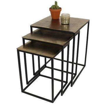 Bijzettafel (3) - Aluminium - Side tables