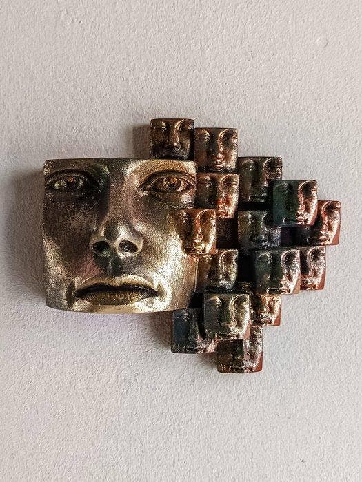 Salvatore Alibrio - Splitting, Antiek en Kunst, Kunst | Designobjecten