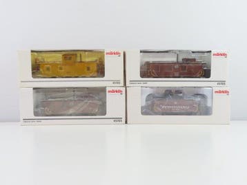 Märklin H0 - 45702/45703/45705 - Modeltrein goederenwagon