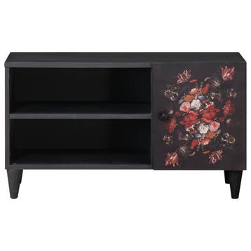 vidaXL Opbergkasten Meerkleurig 80 x 31,5 x 46 cm Massief, Huis en Inrichting, Verzenden, Nieuw