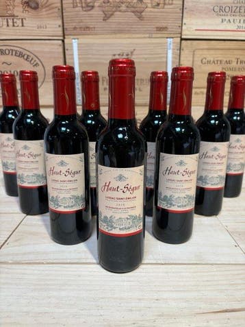 2016 Chateau Haut - Ségur - Saint-Émilion - 12 Halve flessen