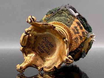 Fabergé ei - Gone With The Wind 24 Karat Gold Plated Limited, Antiek en Kunst