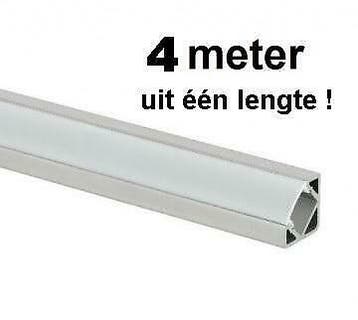 LED Profiel 4 meter - 45 graden, Verzenden, Nieuw