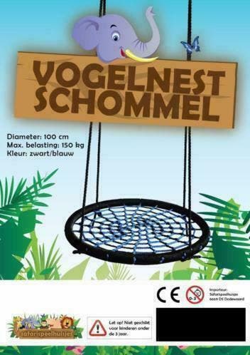 Vogel nestschommel actie prijs verlaagd, Ophalen of Verzenden, Nieuw, Schommel