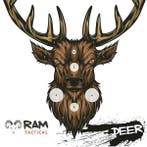 Deer | Schietkaarten 14x14 | RAM Targets, Verzenden, Nieuw
