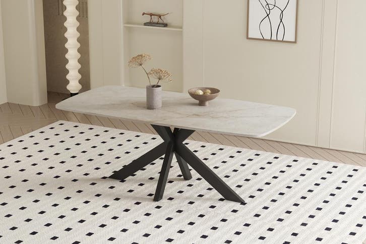 Apollo eettafel, shakespeare beige (nieuw, A-keuze), Maison & Meubles, Tables | Tables à manger