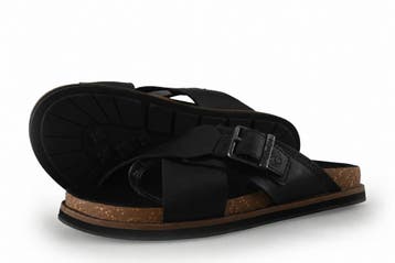 Timberland Slippers in maat 40 Zwart, Kleding | Heren, Schoenen, Slippers, Verzenden, Zo goed als nieuw, Timberland