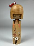 Beeldje - One-of-a-Kind Kokeshi Doll (2) - Hout, Antiek en Kunst