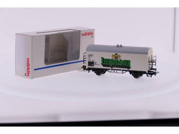 Schaal H0 Märklin 4415 Koelwagen Leerdammer #2995 (Wagons, Ophalen of Verzenden, Overige typen