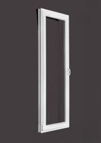 PVC raam draaikiep 80x140, 80x170 en B80xH215 cm  HR++ Ug1.0, Doe-het-zelf en Bouw, Gevelraam of Ruit, 80 tot 120 cm, Nieuw, Dubbelglas