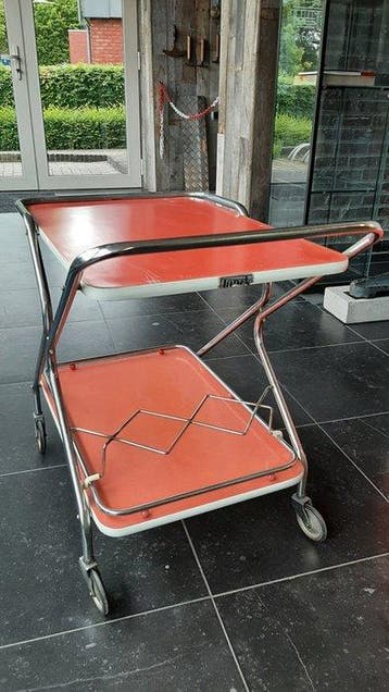 Torck - Chariot de service - acier chromé