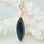 Koraal - Zilver, Verguld - Ketting met hanger -, Antiek en Kunst