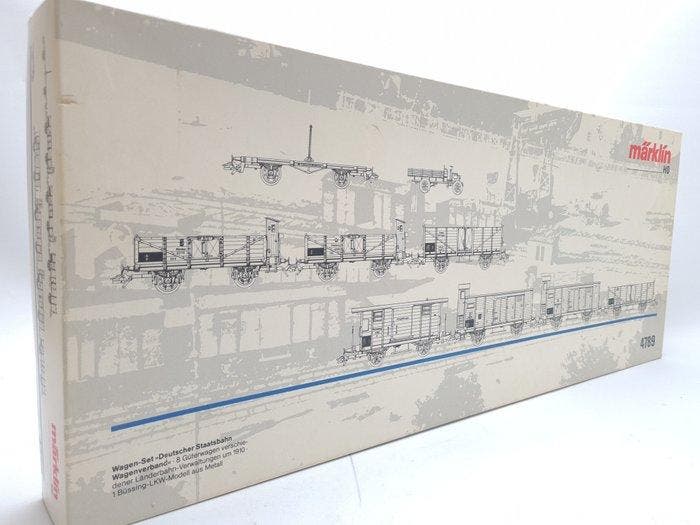 Märklin H0 - 4789 - Modeltrein goederenwagonset (1) -, Hobby & Loisirs créatifs, Trains miniatures | HO