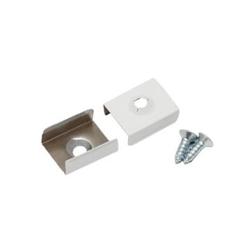 Bevestiging - clip - z - wit - smart - 10mm - + - inbouw, Verzenden