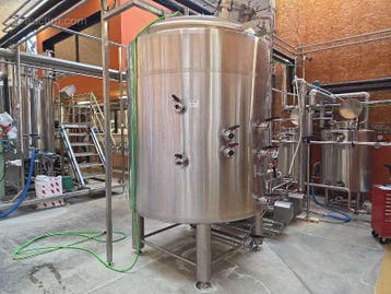 Inox bier mengtank Belgian Process Solutions Beer..., Ophalen