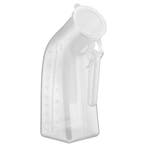 Urinaal heren met handvat transparant - 1 Liter, Diversen, Ophalen of Verzenden, Nieuw