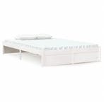 Houten bed 120x200 | Tweede kansje | OP = OP (bedframe), Gebruikt, Verzenden, Wit, Twijfelaar