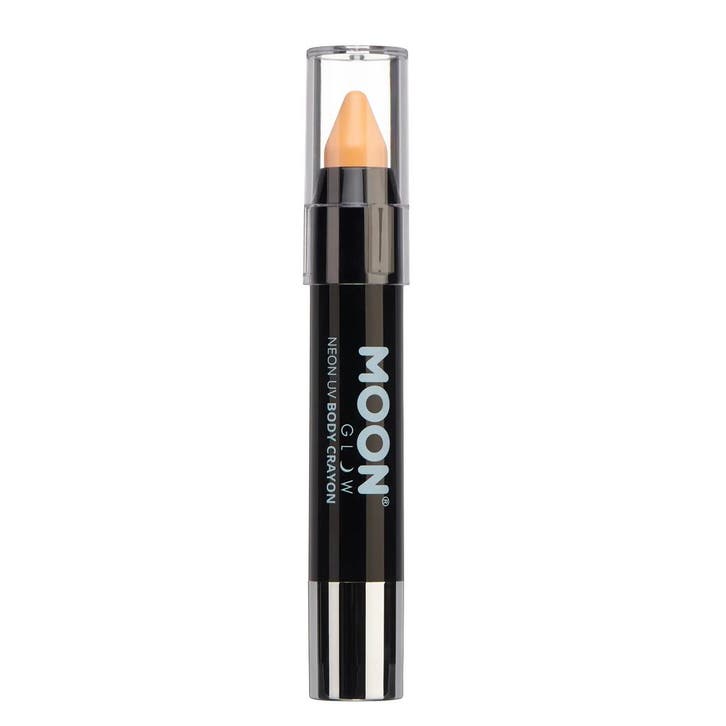 Moon Glow Pastel Neon UV Body Crayons Pastel Orange 3.2g, Hobby en Vrije tijd, Feestartikelen, Nieuw, Verzenden