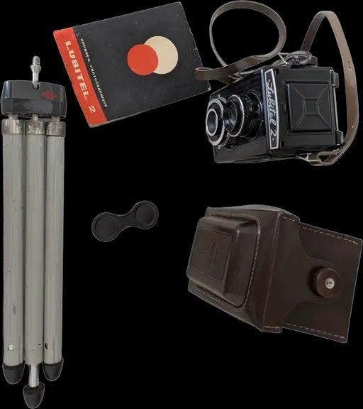 Lubitel Lubitel 2 Twin lens reflex camera (TLR), Audio, Tv en Foto, Fotocamera's Analoog