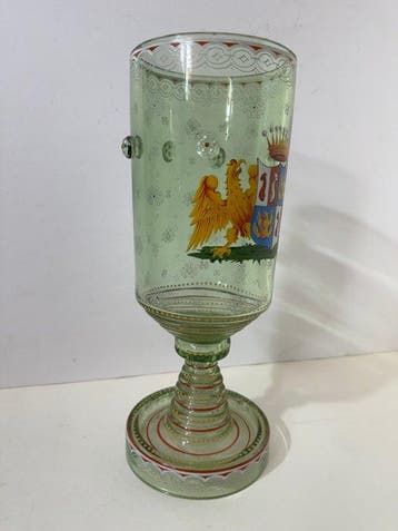 Ludwig Lobmeyr, Wien, zugeschrieben - Pot - Glas-in-lood -
