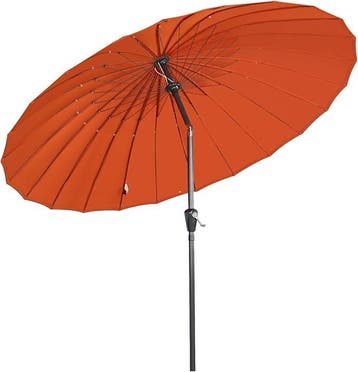 2dekans | Angel Living 250 cm Shanghai Parasol - met Zwengel, Ophalen of Verzenden