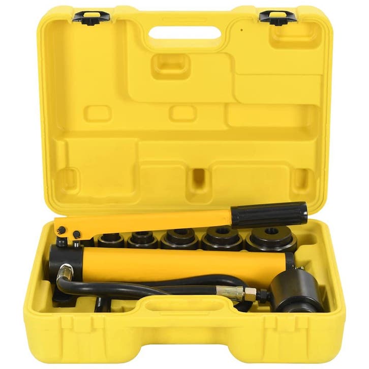 vidaXL Krimpgereedschapsset hydraulisch 22-60 mm, Doe-het-zelf en Bouw, Gereedschap | Handgereedschap, Nieuw, Verzenden