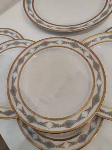Winterling - Service à pâtisserie/gâteau (7) - Céramique, Antiquités & Art