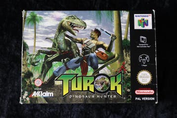 TUROK Dinosaur Hunter Nintendo 64 Boxed PAL (Good Condition), Games en Spelcomputers, Games | Nintendo 64, Verzenden, Nieuw