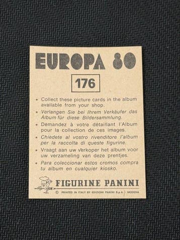 1980 Panini Europa 80 Badge Espana Sticker - Presque parfait