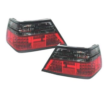 FEUX ARRIÈRE MERCEDES CLASSE E W124 85-95 LED ROUGE FUMÉ, Verzenden