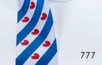Friese vlag Friesland met Gouden opdruk 75 mm 80 cm, Nieuw