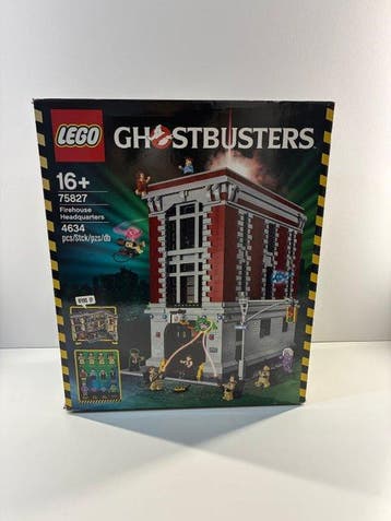 Lego Set - 75827 - Ghostbusters - SEALED -RARE-FIREHOUSE, Nieuw