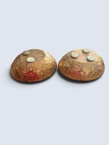 Vide-poche (2) - Belgique - Ado Chale | Bronze (paire), Antiquités & Art