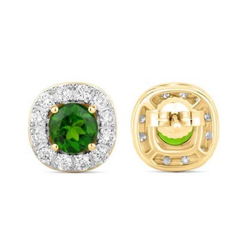 Oorbellen - 14 karaat Geel goud, 14k geel goud - 1.14ct. tw., Nieuw