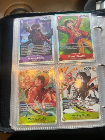 Bandai - 16 Card - One Piece - Monkey D. Luffy, Nieuw