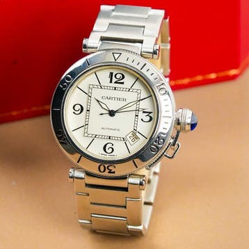 Cartier - Pasha Seatimer - W31080M7 (sg.393) - Homme -, Nieuw