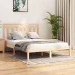 vidaXL Bedframe massief hout 160x200 cm, Verzenden, Nieuw