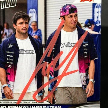 Williams - Topps Now - Miami GP 2026 Williams F1 Team Double, Nieuw