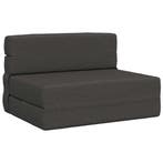 vidaXL Opvouwbare Sofa Bed Matras Donkergrijs 100 x 80 x 60, Verzenden, Nieuw