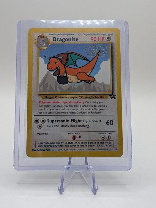 Pokémon - 1 Card - Dragonite 5 Promo card - WOTC, Hobby en Vrije tijd, Verzamelkaartspellen | Pokémon